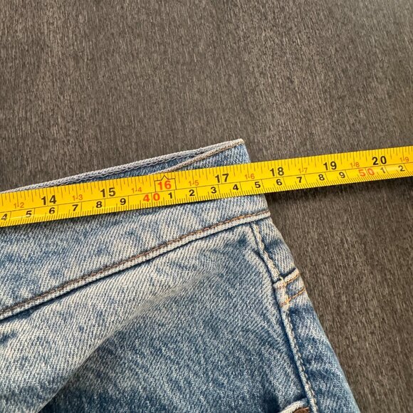 Boyish The Billy Stretch Blue Straight Women's Jeans Button Fly Denim, Size 32 - Picture 13 of 13